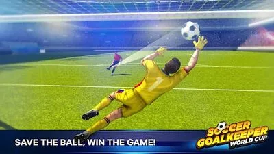 Baixe Soccer Goalkeeper (MOD de Moedas Ilimitadas) para Android - Captura de tela 3