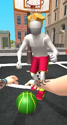 Baixe Dribble Hoops (MOD de Dinheiro Ilimitado) para Android - Captura de tela 3