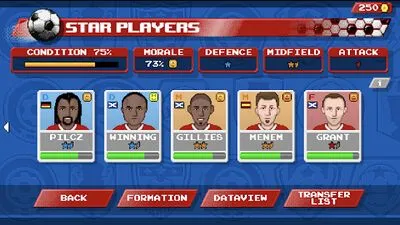 Baixe Retro Goal (MOD Dinheiro Infinito) para Android - Captura de tela 1