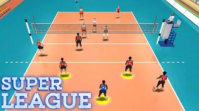 Baixe Volleyball Super League (MOD Dinheiro Infinito) para Android - Captura de tela 3