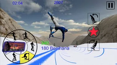 Baixe Snowscooter Freestyle Mountain (MOD de Moedas Ilimitadas) para Android - Captura de tela 1