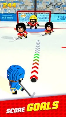 Baixe Blocky Hockey (MOD Premium Desbloqueado) para Android - Captura de tela 4