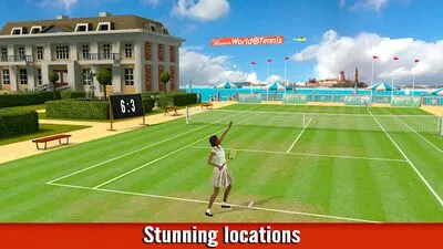 Baixe World of Tennis: Roaring ’20s (MOD de Dinheiro Infinito) para Android - Captura de tela 2