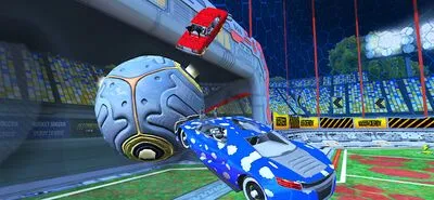 Baixe Rocket Soccer Derby (MOD de Dinheiro Infinito) para Android - Captura de tela 3