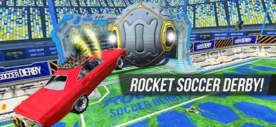 Baixe Rocket Soccer Derby (MOD de Dinheiro Infinito) para Android - Captura de tela 4