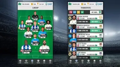 Baixe PRO Soccer Cup Fantasy Manager (MOD de Dinheiro Infinito) para Android - Captura de tela 3