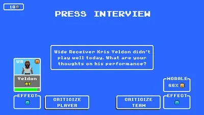 Baixe Retro Bowl (MOD Dinheiro Ilimitado) para Android - Captura de tela 2