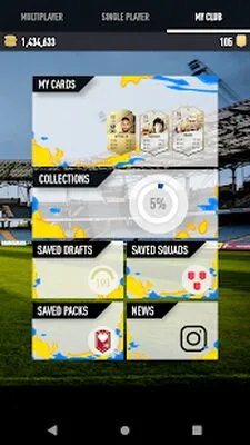 Baixe DRAFT 22 Simulator (Todos os MODs Desbloqueados) para Android - Captura de tela 1