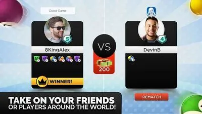 Baixe Kings of Pool (Todos os MODs Liberados) para Android - Captura de tela 1