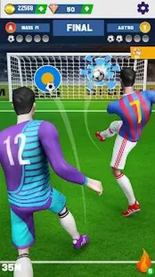 Baixe o Jogo Football Kicks Strike (MOD Premium Desbloqueado) para Android - Captura de tela 2
