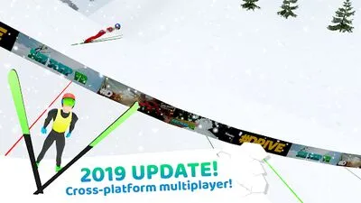 Baixe Ski Jump (MOD Dinheiro Infinito) para Android - Captura de tela 4