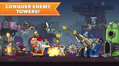 Baixe Tower Conquest: Tower Defense (MOD Premium Desbloqueado) para Android - Captura de tela 1