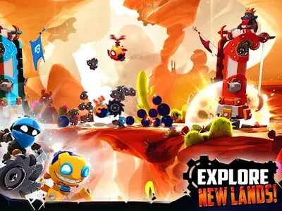 Baixe Badland Brawl (MOD Dinheiro Ilimitado) para Android - Captura de tela 1