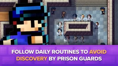 Baixe The Escapists: Prison Escape – Edição de Teste (MOD de Compras Grátis) para Android - Captura de tela 1