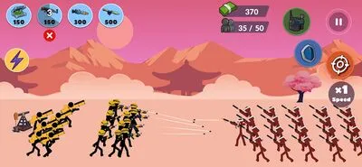 Baixe Stickman World Battle (MOD de Compras Grátis) para Android - Captura de tela 2
