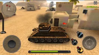 Baixe Tanks of Battle: World War 2 (MOD de Compras Grátis) para Android - Captura de tela 3