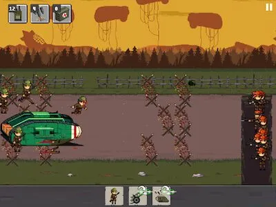 Baixe War Troops 1917: Guerra de Trincheiras Jogo de Estratégia da Primeira Guerra Mundial (MOD de Compras Grátis) para Android - Captura de tela 4