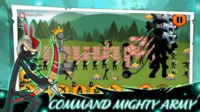 Baixe Stickman Battle 2: Empires War (MOD de Moedas Ilimitadas) para Android - Captura de tela 2