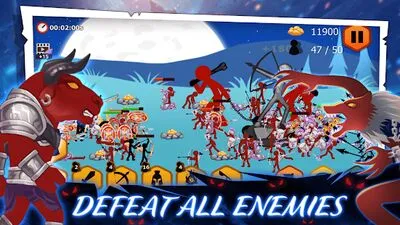 Baixe Stickman Battle 2: Empires War (MOD de Moedas Ilimitadas) para Android - Captura de tela 4