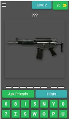 Baixe o quiz de armas de Warface (Todos os MODs desbloqueados) para Android - Captura de tela 1