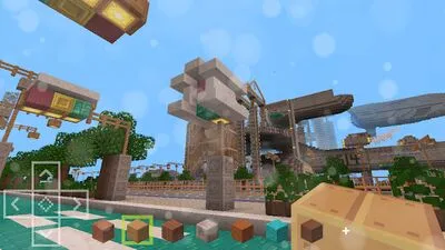 Baixe Rain Maxcraft Building (Todos os MODs Desbloqueados) para Android - Captura de tela 2