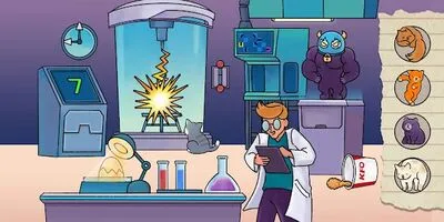 Baixe Detective Mio—Encontre Gatos Escondidos (Dinheiro Infinito MOD) para Android - Captura de tela 2