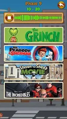 Baixe o Quiz de Trilha Sonora de Filmes (MOD de Dinheiro Ilimitado) para Android - Captura de tela 2