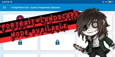 Baixe o quiz de creepypasta (MOD de Moedas Ilimitadas) para Android - Captura de tela 4