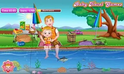 Baixe Baby Hazel Fishing Time (MOD de Moedas Ilimitadas) para Android - Captura de tela 2