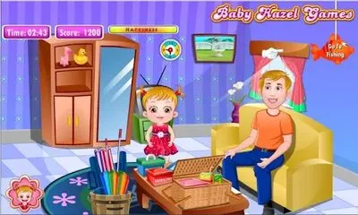 Baixe Baby Hazel Fishing Time (MOD de Moedas Ilimitadas) para Android - Captura de tela 4