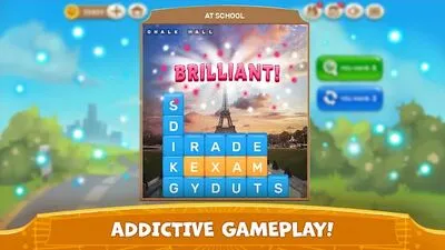 Baixe Word Tower-Offline Puzzle Game (MOD Premium Desbloqueado) para Android - Captura de tela 2