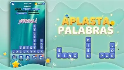 Baixe Aplasta Palavras: Jogo Mental (Todos os MODs Desbloqueados) para Android - Captura de tela 4