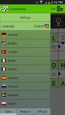 Baixe Crosswords (Todos os MODs Desbloqueados) para Android - Captura de tela 1