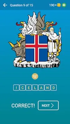 Baixe Flags of the World + Emblems: Guess the Country (Dinheiro Infinito MOD) para Android - Captura de tela 1