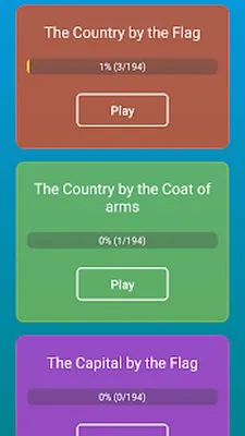 Baixe Flags of the World + Emblems: Guess the Country (Dinheiro Infinito MOD) para Android - Captura de tela 3