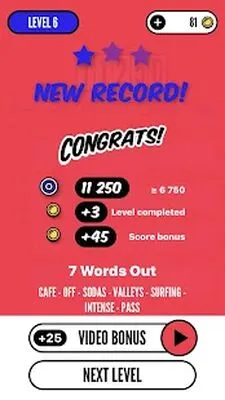 Baixe Words Out (MOD Premium Desbloqueado) para Android - Captura de tela 2