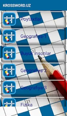 Baixe O’zbek skanvord va krossvordi (MOD Compras Grátis) para Android - Captura de tela 1