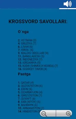 Baixe O’zbek skanvord va krossvordi (MOD Compras Grátis) para Android - Captura de tela 3