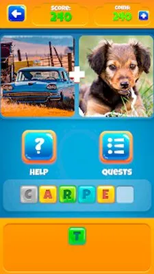 Baixe 2 Pics 1 Word. Jogos Offline (MOD Premium Desbloqueado) para Android - Captura de tela 4