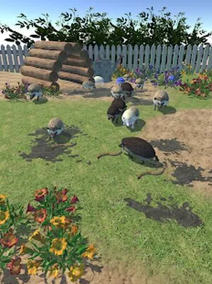 Baixe Hedgehog Friends (Todos os MODs Desbloqueados) para Android - Captura de tela 3