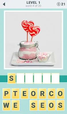Baixe 4 Clues: Jogo de Caça-Palavras (MOD Premium Desbloqueado) para Android - Captura de tela 2