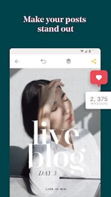 Baixe GoDaddy Studio: Editor de Fotos (MOD Desbloqueado) para Android - Captura de tela 4