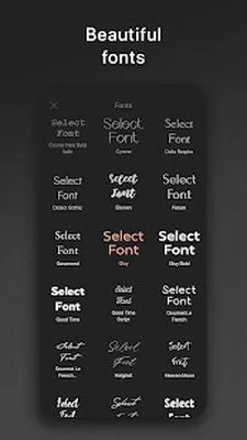 Baixe Graphionica: criador de stories do Instagram (MOD Premium) para Android - Captura de tela 2