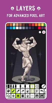 Baixe Pixel Studio: editor de pixel art (MOD Premium) para Android - Captura de tela 3