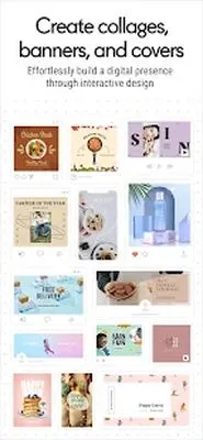 Baixe VistaCreate: Post&Stories Maker (MOD Desbloqueado) para Android - Captura de tela 2