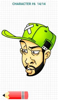 Baixe Como Desenhar Personagens de Graffiti (MOD Premium) para Android - Captura de tela 4