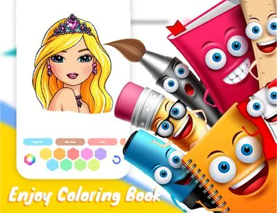 Baixe Drawely – Desenhe Color Girls Bonitas (MOD Premium) para Android - Captura de tela 2
