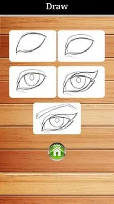 Baixe Como Desenhar Olhos Passo a Passo (MOD Grátis com Anúncios) para Android - Captura de tela 1