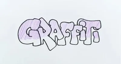 Baixe Como desenhar graffiti passo a passo (MOD Premium) para Android - Captura de tela 1