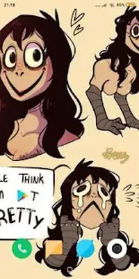 Baixe PAPÉIS DE PAREDE MOMO (Premium MOD) para Android - Captura de tela 4